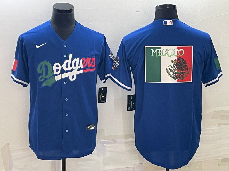 Men's Los Angeles Dodgers Blue Replica Player Jerseys