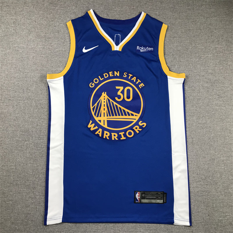 Men's Golden State Warriors Stephen Curry #30 Royal 2022/23 Fast Break Replica Player Jerseys - Icon Edition