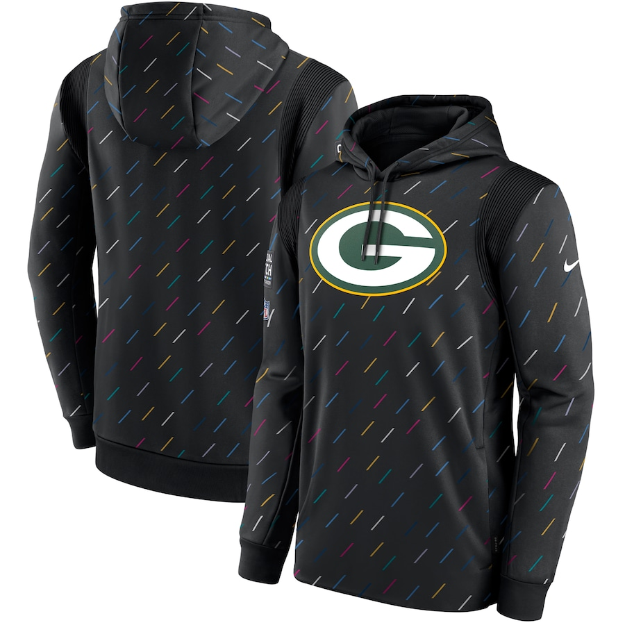 Men's Green Bay Packers NFL 2021 Salute to Service Hoodie1 Black