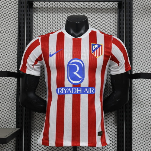 2025-26 Atletico Madrid Home Player Edition Jersey - Men