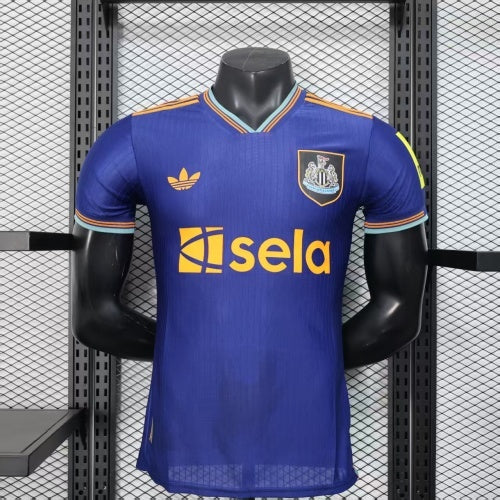 202526 Newcastle United Second Away Player Edition Jersey - Men