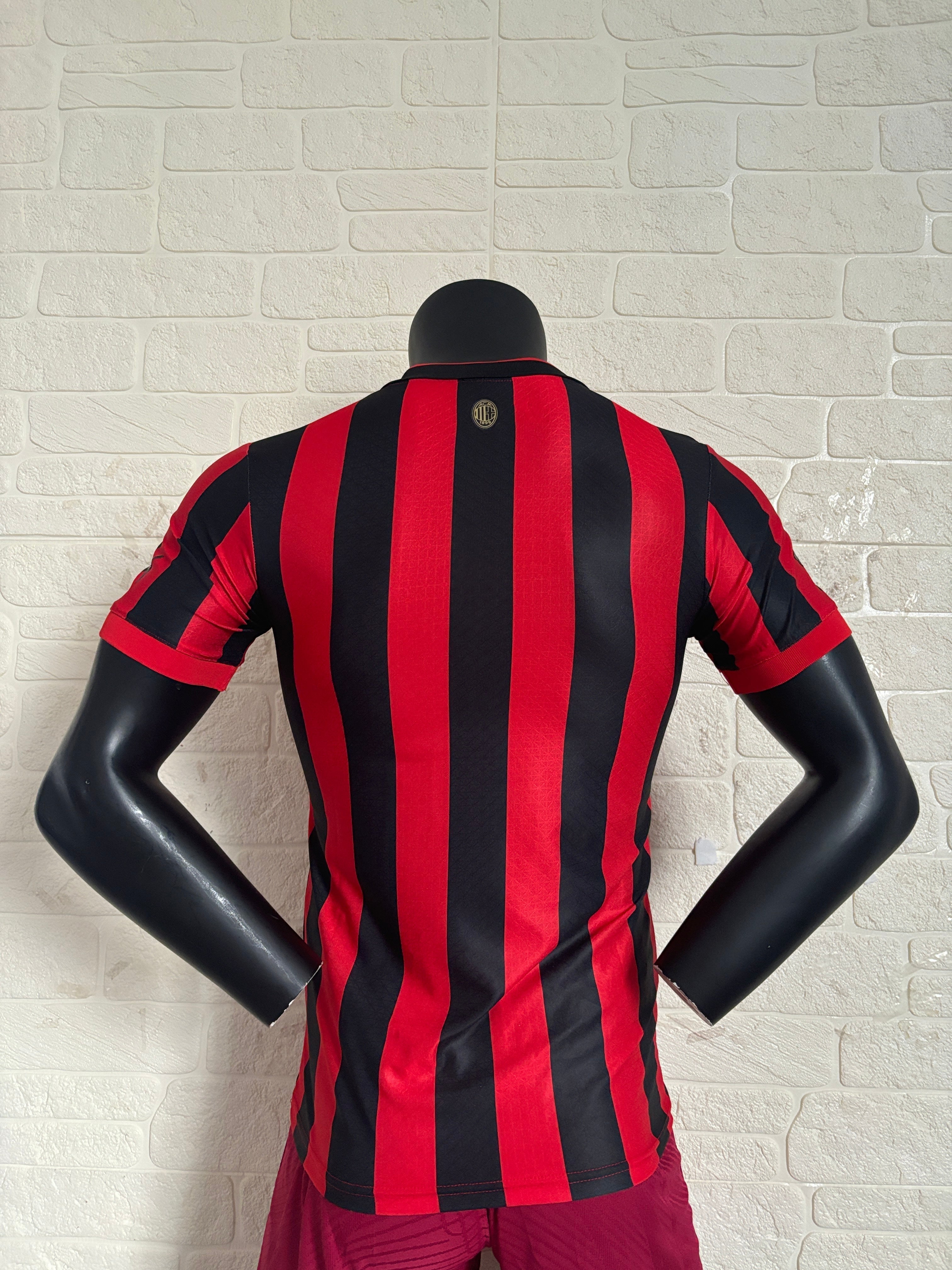 2025-26 AC Milan 125th Anniversary Edition Red Player Jersey