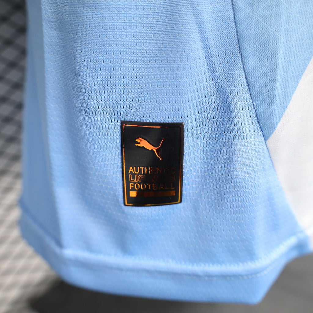 2025-26 Manchester City Blue Player Edition Jersey - Men