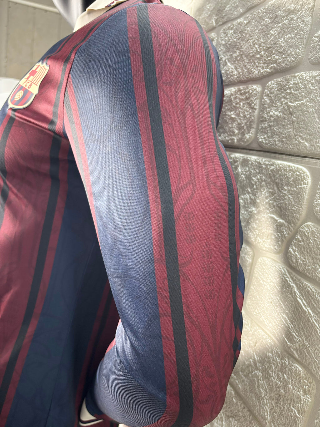 2025-26 Barcelona 125th Anniversary Player Version Long Sleeve