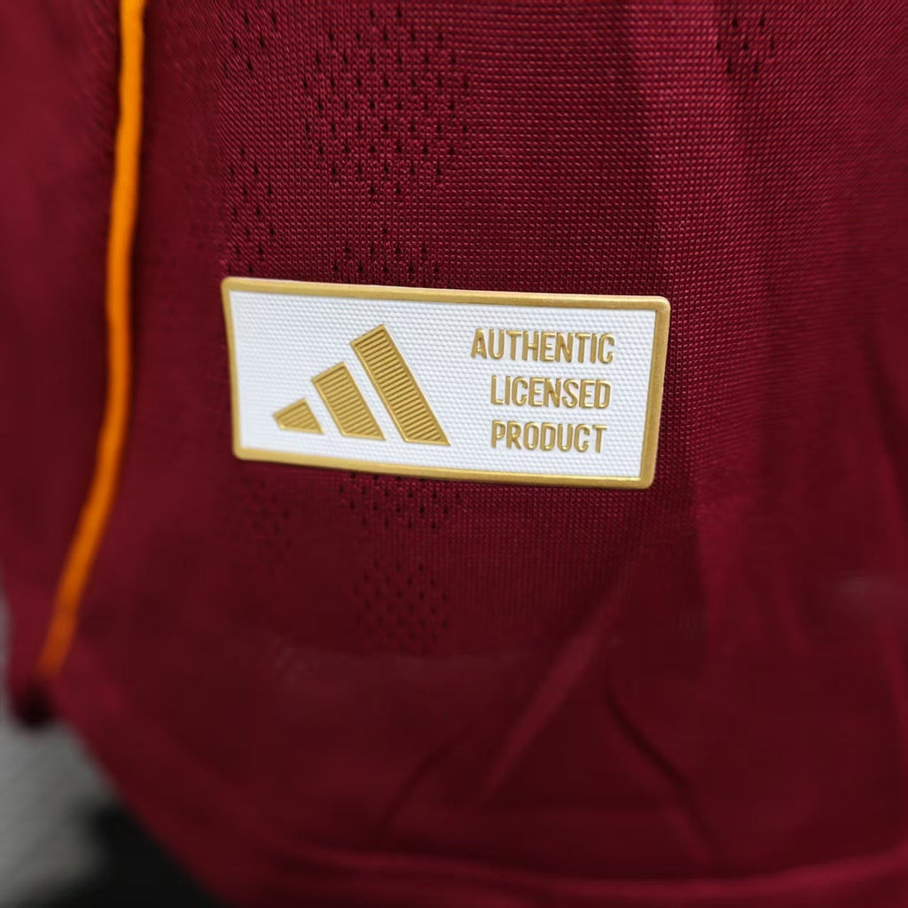 2025-26 AS Roma Home Player Edition Jersey - Men