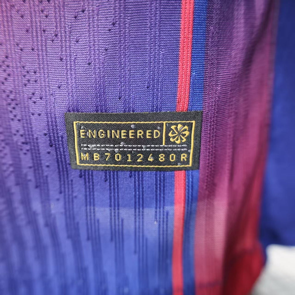 2025-26 Barcelona Home Player Version Jersey-Men's