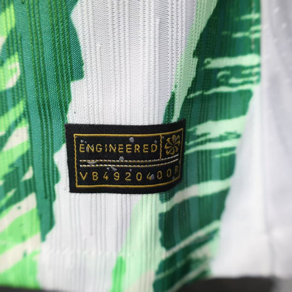 2025-26 Nigeria White-Green Player Edition Jersey - Men