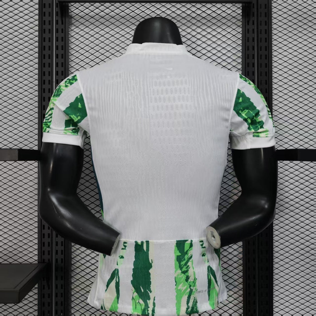 2025-26 Nigeria White-Green Player Edition Jersey - Men