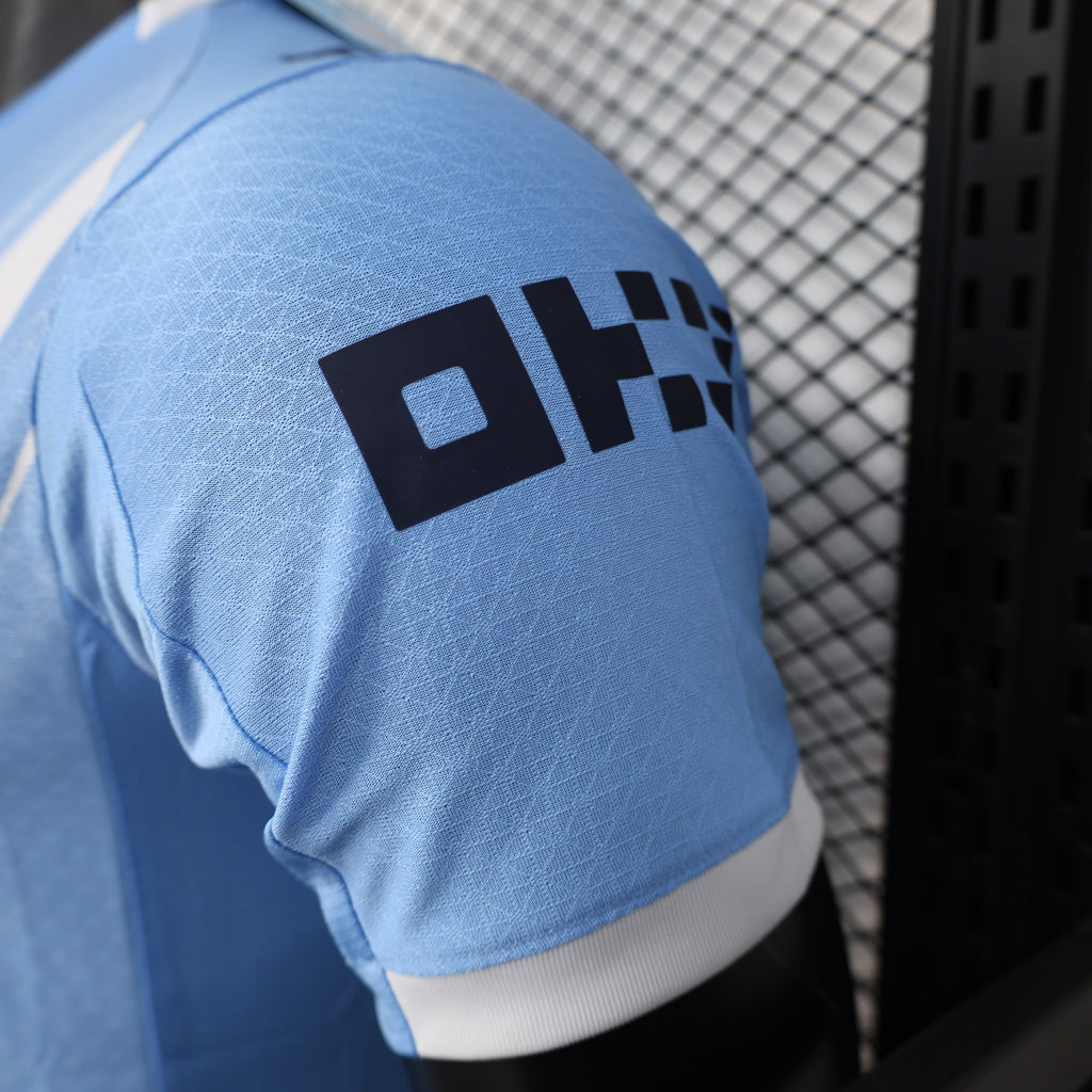 2025-26 Manchester City Home Player Version Jersey - Men's