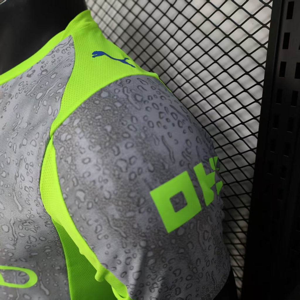 2025-26 Manchester City Grey Player Edition Jersey - Men