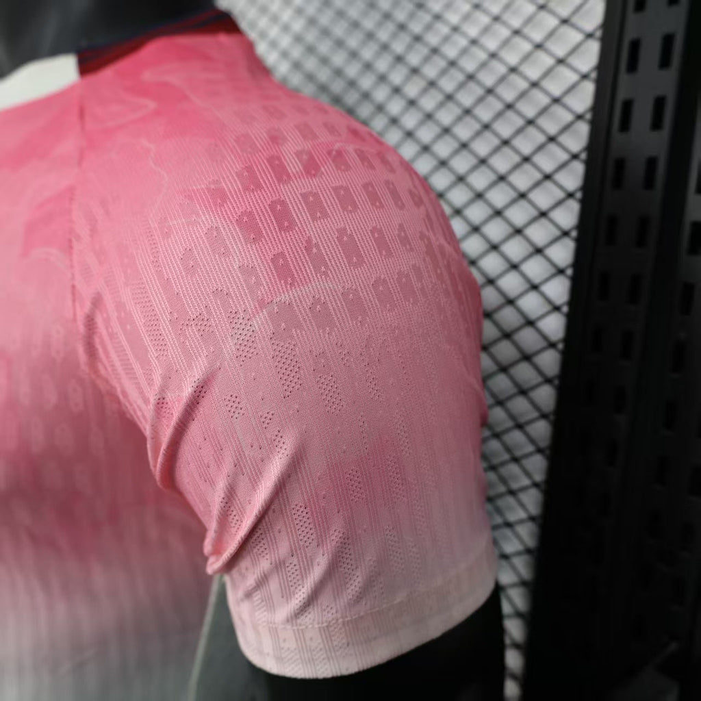 2025-26 Bayer Leverkusen Away Player Edition Jersey-Pink