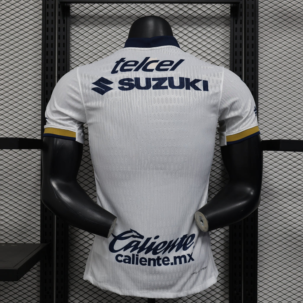 2025-26 Pumas Away White Player Jersey - Mens