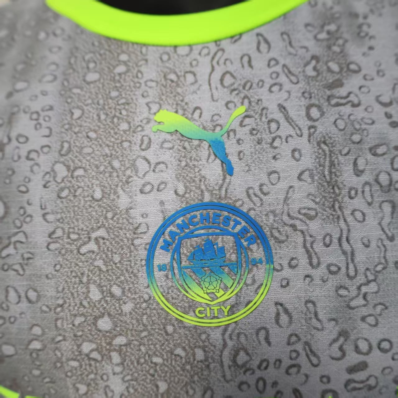 2025-26 Manchester City Grey Player Edition Jersey - Men