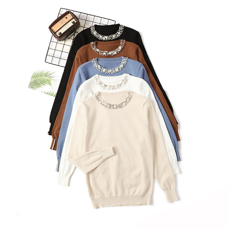 Stylish Apparel Beaded pullover women