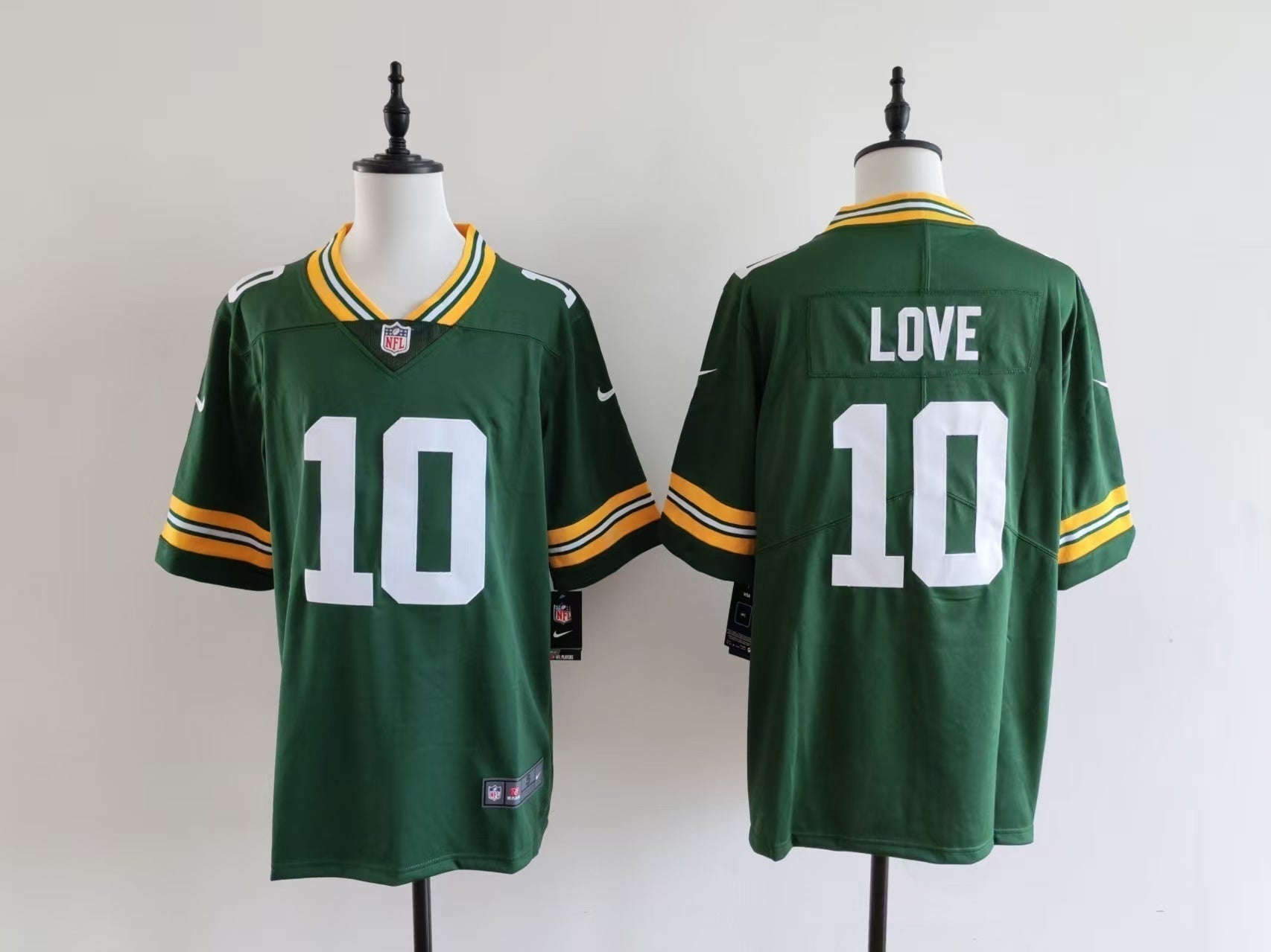 Men's Green Bay Packers Jordan Love Nike Jersey -  Green
