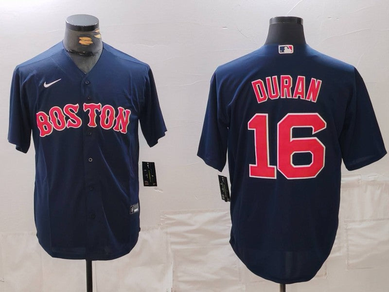 Men's Boston Red Sox Jarren Duran #16 Navy Replica Player Jerseys