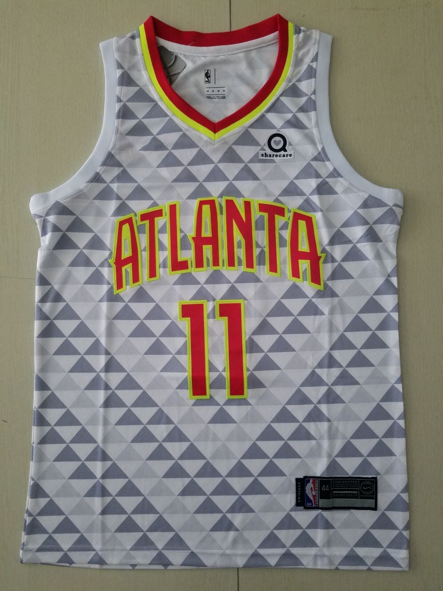 Men's Atlanta Hawks Trae Young #11 White Swingman Player Jerseys