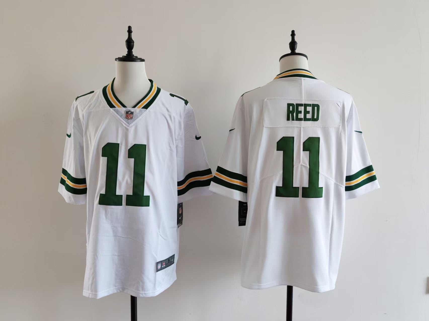 Men's Green Bay Packers Jayden Reed Nike Jersey -  White