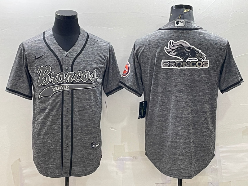 Men's Denver Broncos Gray Player Jerseys