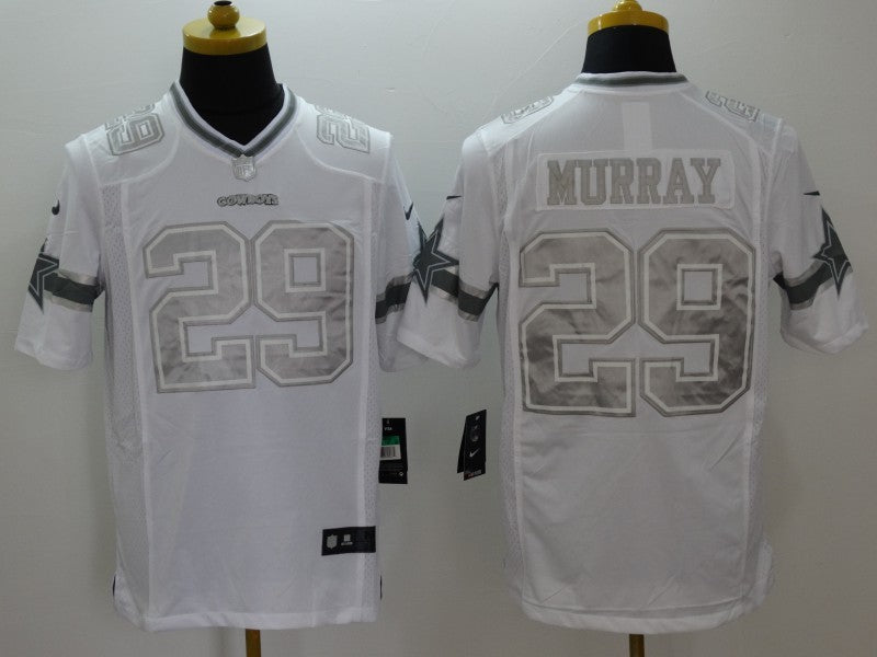 Men's Dallas Cowboys DeMarco Murray #29 White Game Jerseys
