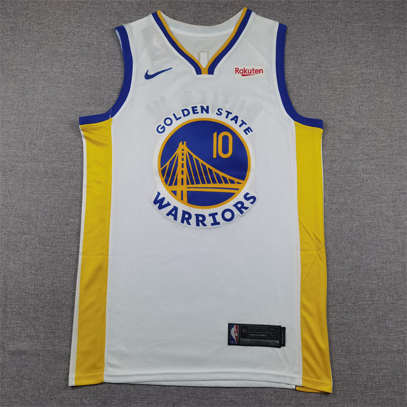 Men's Golden State Warriors Jimmy Butler #10 White Swingman Jerseys - Association Edition