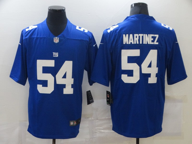 Men's New York Giants Blake Martinez #54 Blue Game Jerseys