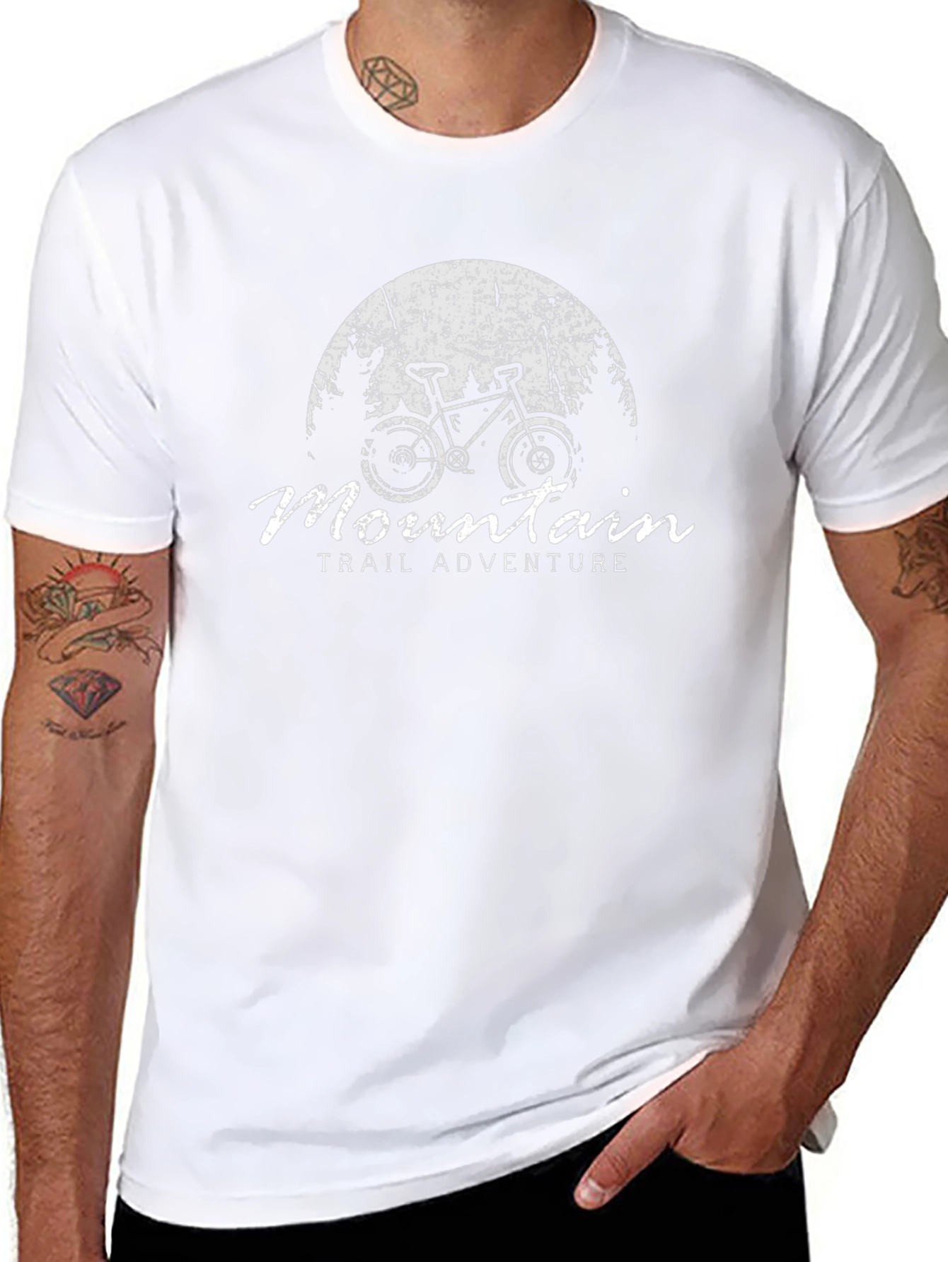 Mountain Trail Adventure Graphic Tee