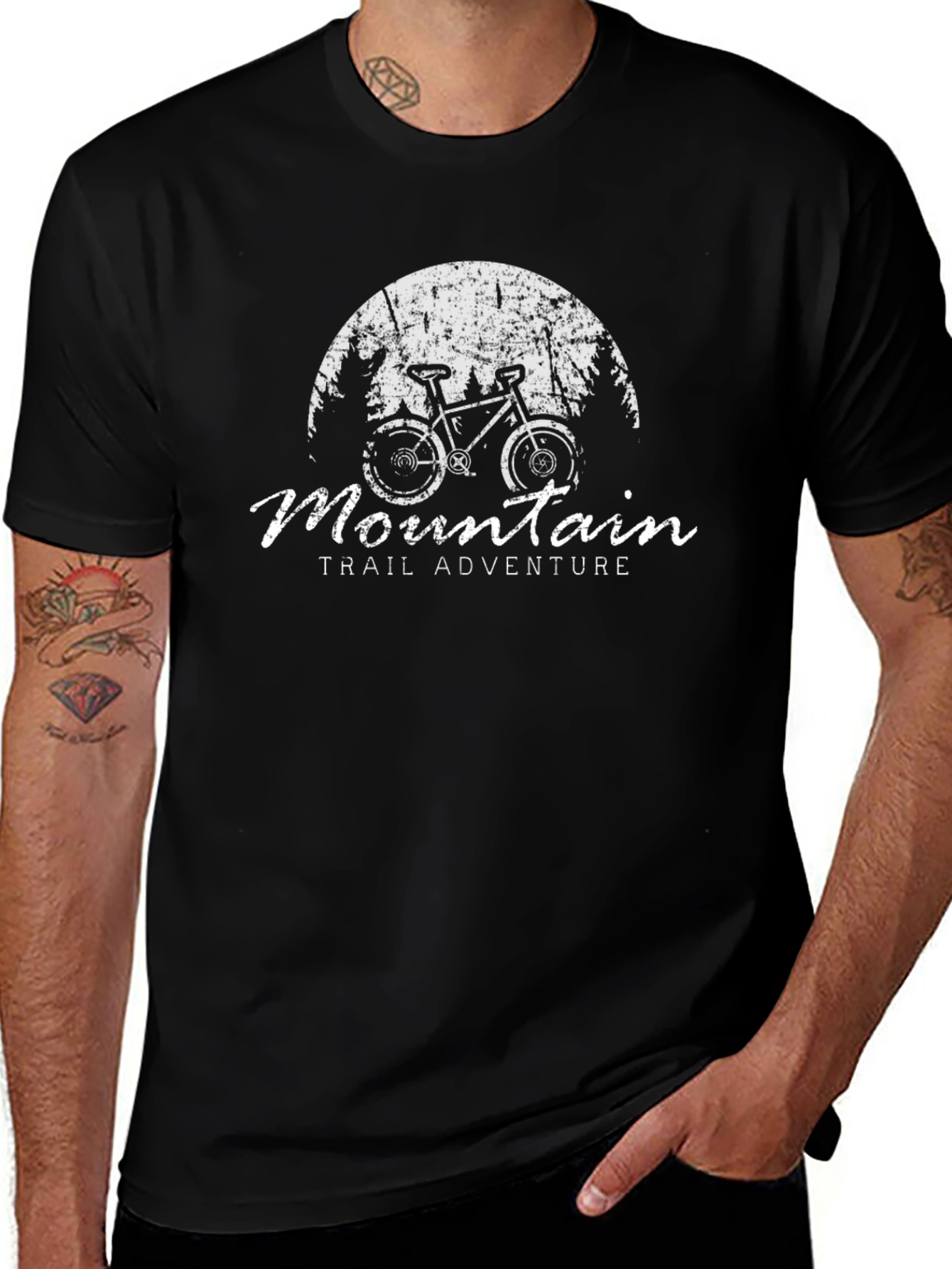 Mountain Trail Adventure Graphic Tee