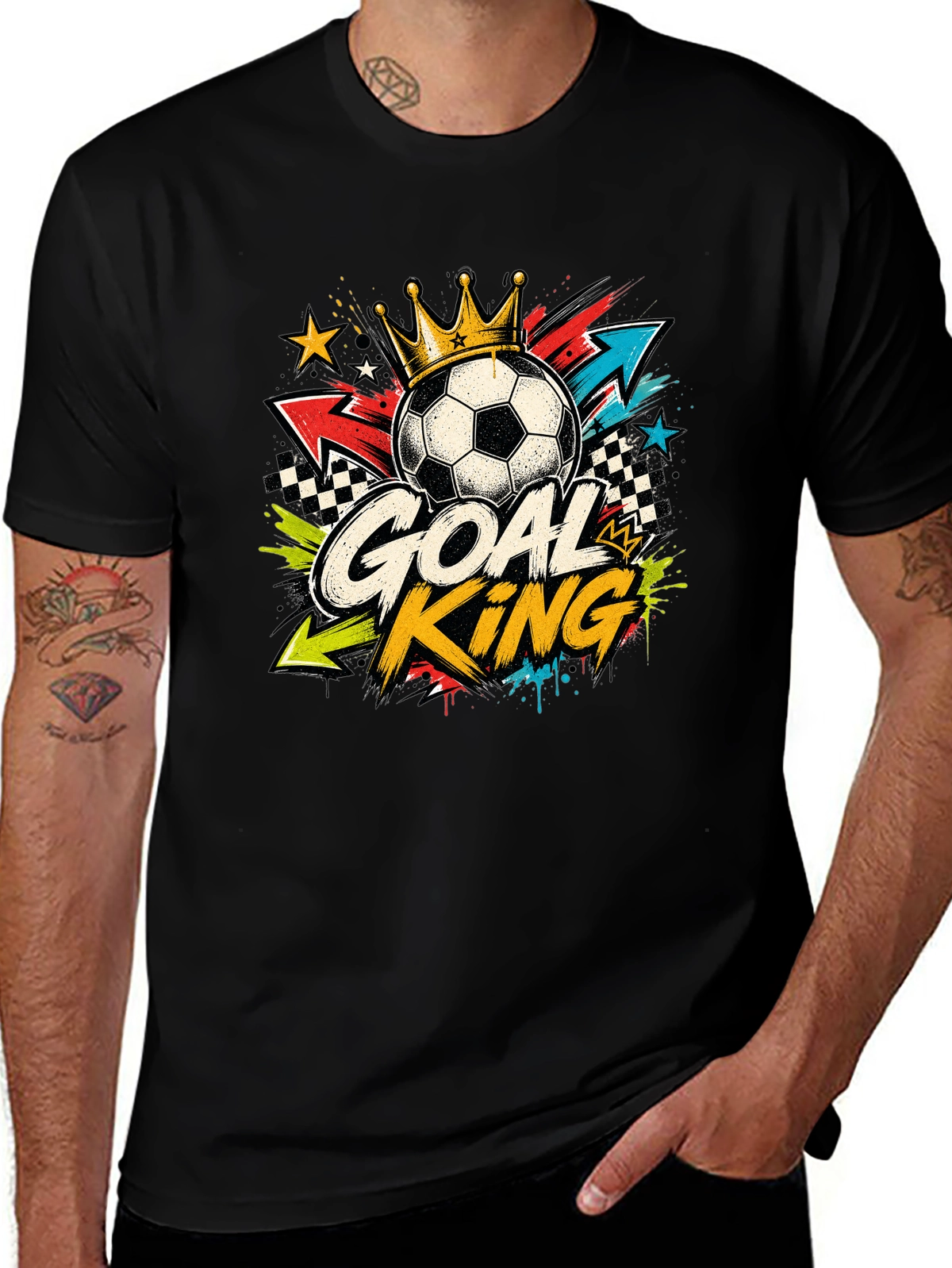 Friday Night Lights – High School Football Glory Days Tee