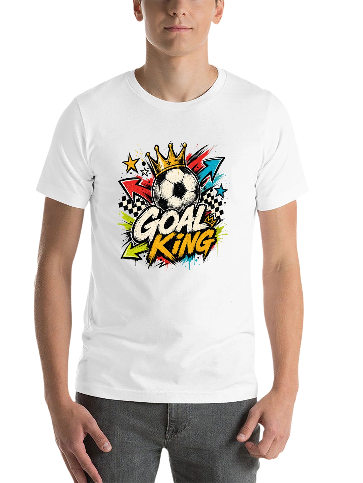 Friday Night Lights – High School Football Glory Days Tee