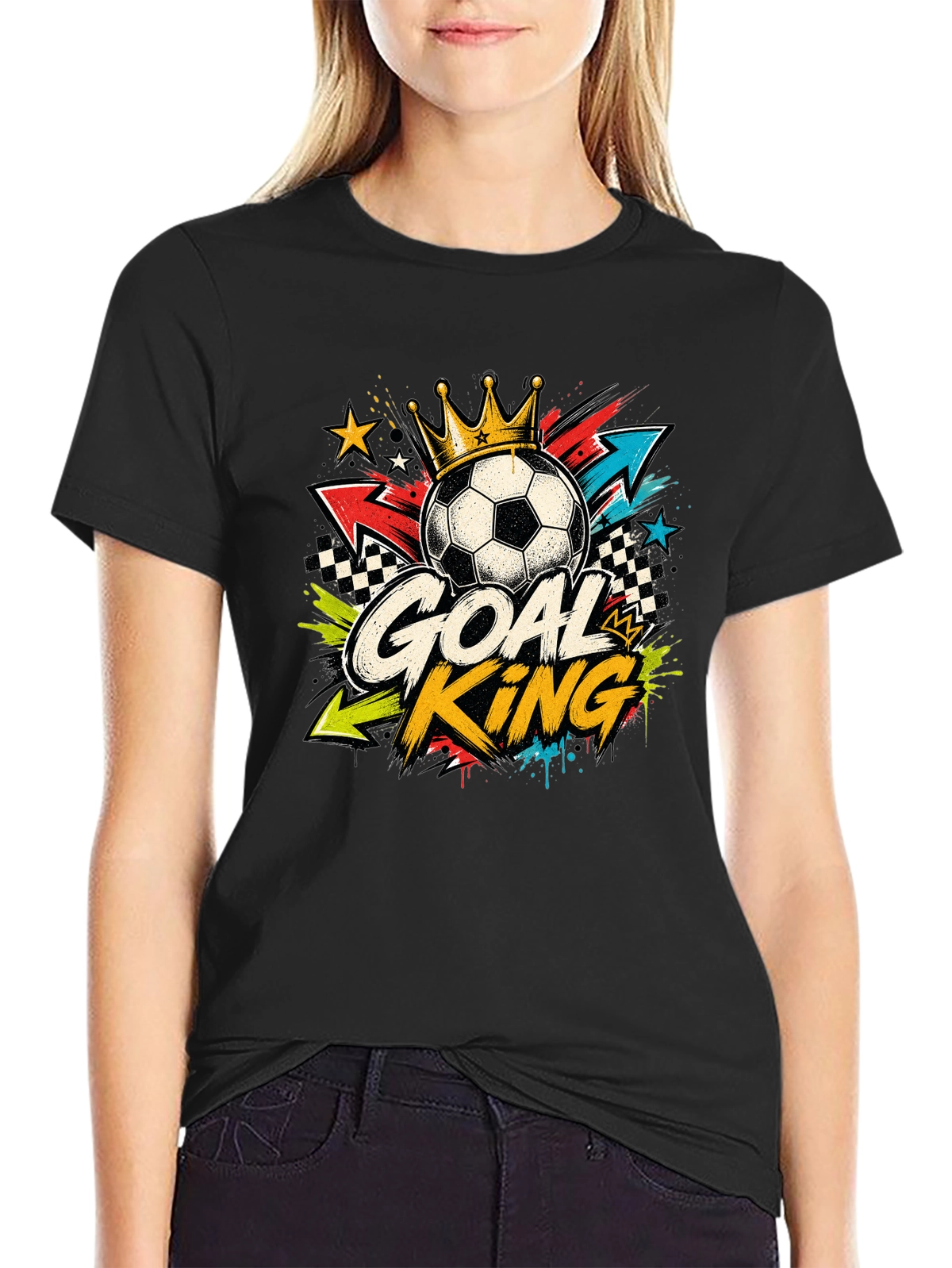 Friday Night Lights – High School Football Glory Days Tee