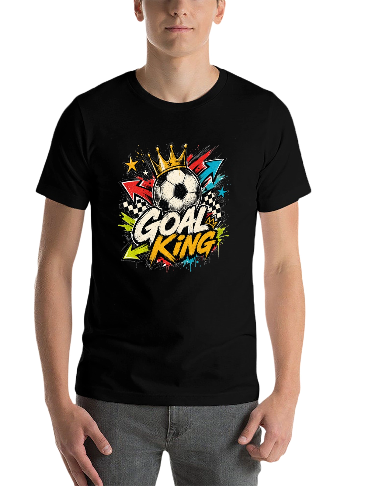 Friday Night Lights – High School Football Glory Days Tee