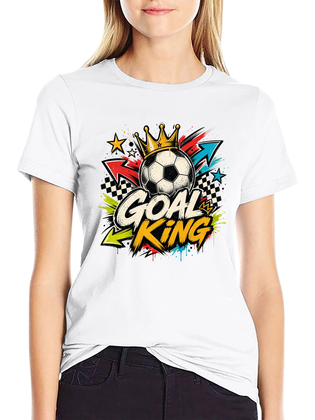 Friday Night Lights – High School Football Glory Days Tee
