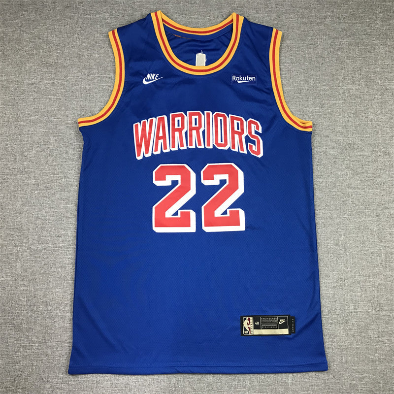 Men's Golden State Warriors Andrew Wiggins #22 Blue Swingman Jerseys