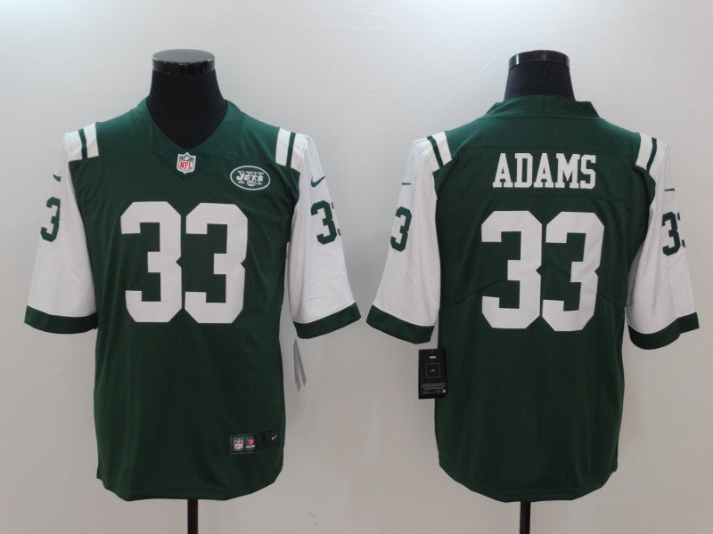 Men's New York Jets Jamal Adams #33 Green Player Game Jerseys