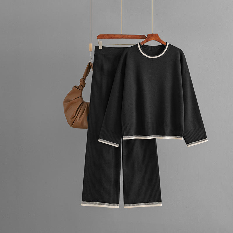 Fashionable Apparel Sleeves Fashion Two-piece Set Suit Women
