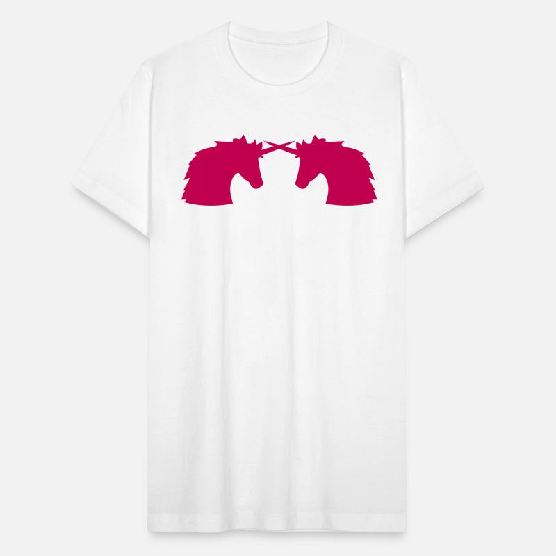 2 Battling enemies buddies head unicorn pink horse