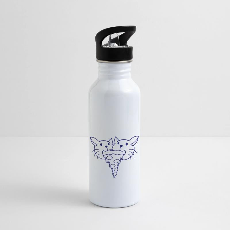 2 Cats Food Salami Pizza Fast Food Hunger Team Fun