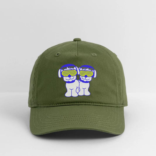 2 DJ Dog Team Pet Sunglasses Headphone Music Party