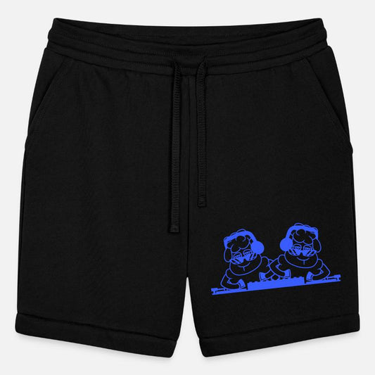 2 Funny Cool DJ Sheep Team Mixing Music Party Club