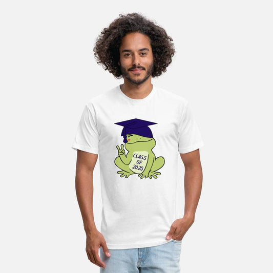 2025 peace sign frog graduation design