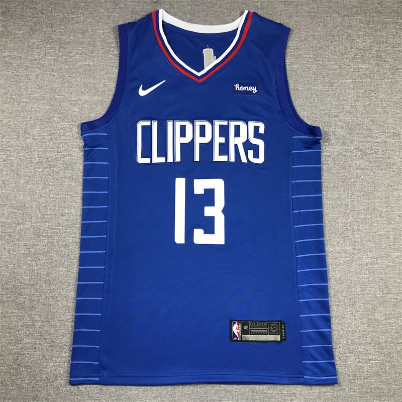 Men's LA Clippers Paul George #13 Royal 2022/23 Swingman Jerseys