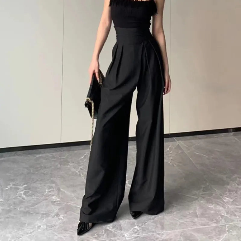 Comfortable Pants Drooping Wide-leg Pants Women