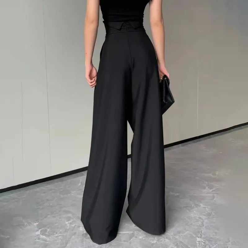 Comfortable Pants Drooping Wide-leg Pants Women