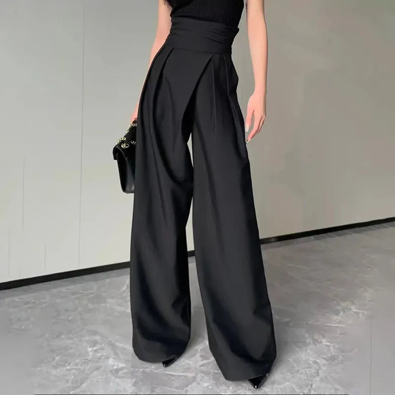 Comfortable Pants Drooping Wide-leg Pants Women