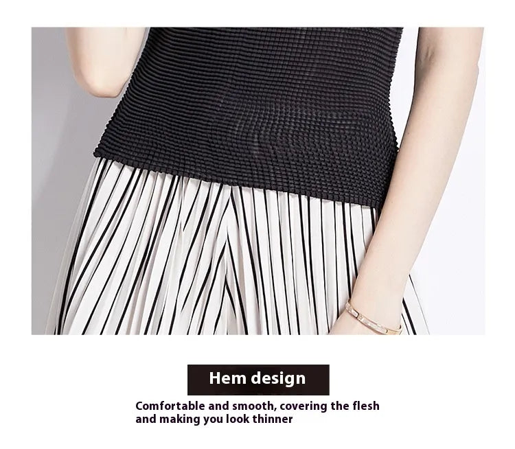 Trendy Pants Slimming Wide-leg Pants Suit Women