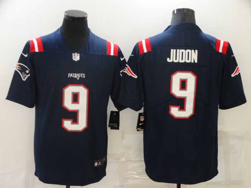 Men's New England Patriots Matthew Judon #9 Navy Game Jerseys