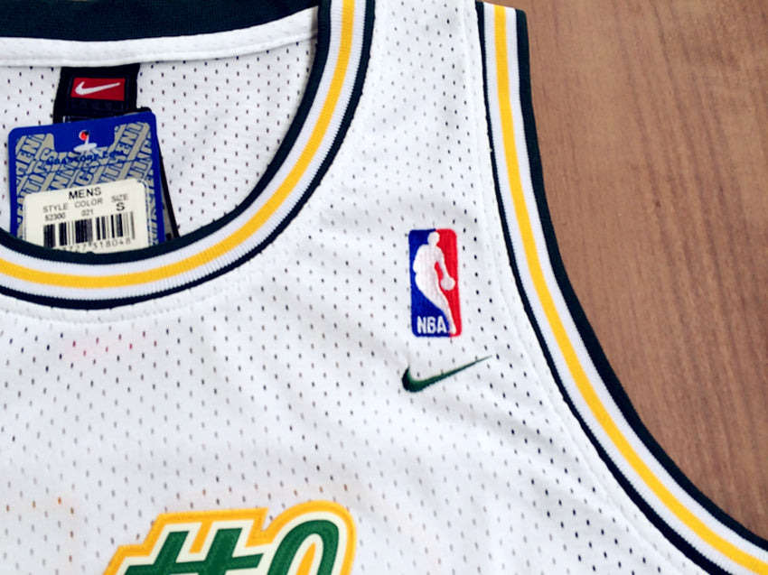SuperSonics No. 35 Durant Retro White Premium Mesh