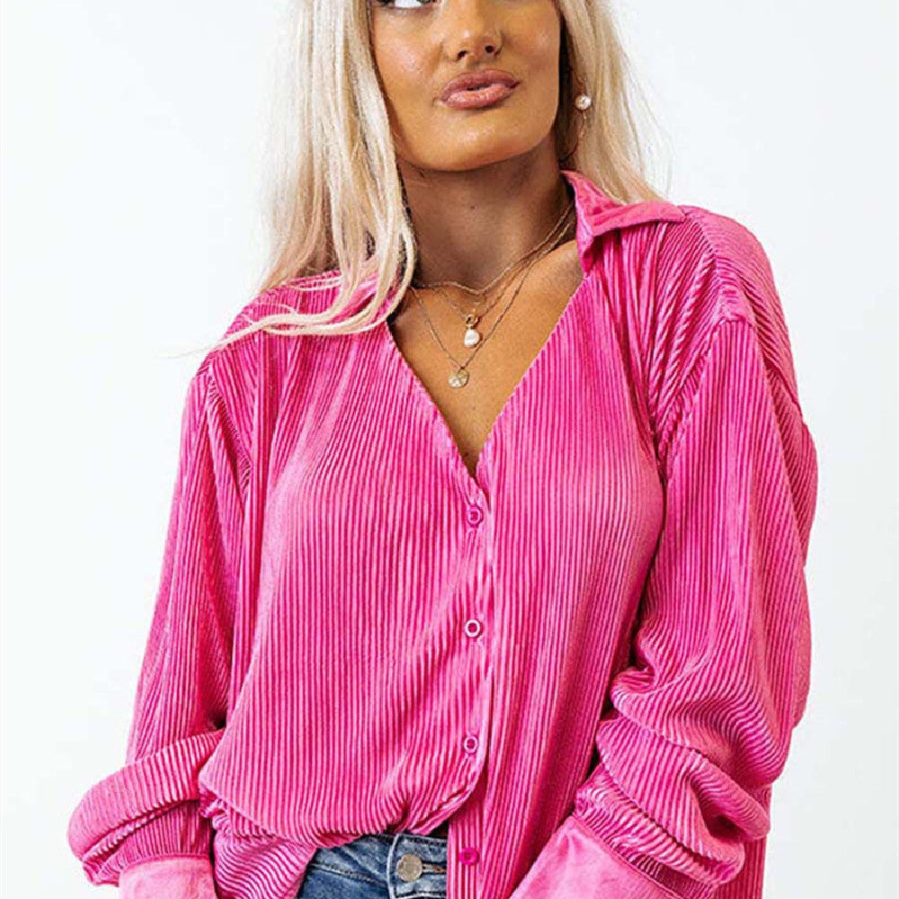 Versatile Top All-matching Long Sleeve Top Women