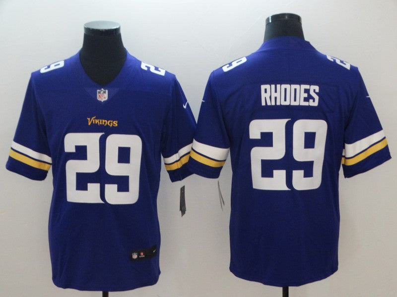 Men's Minnesota Vikings Xavier Rhodes #29 Purple Game Jerseys
